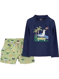 Carter's Child of Mine Gar Maillot de bain 2 pièces - Goéland bleu
