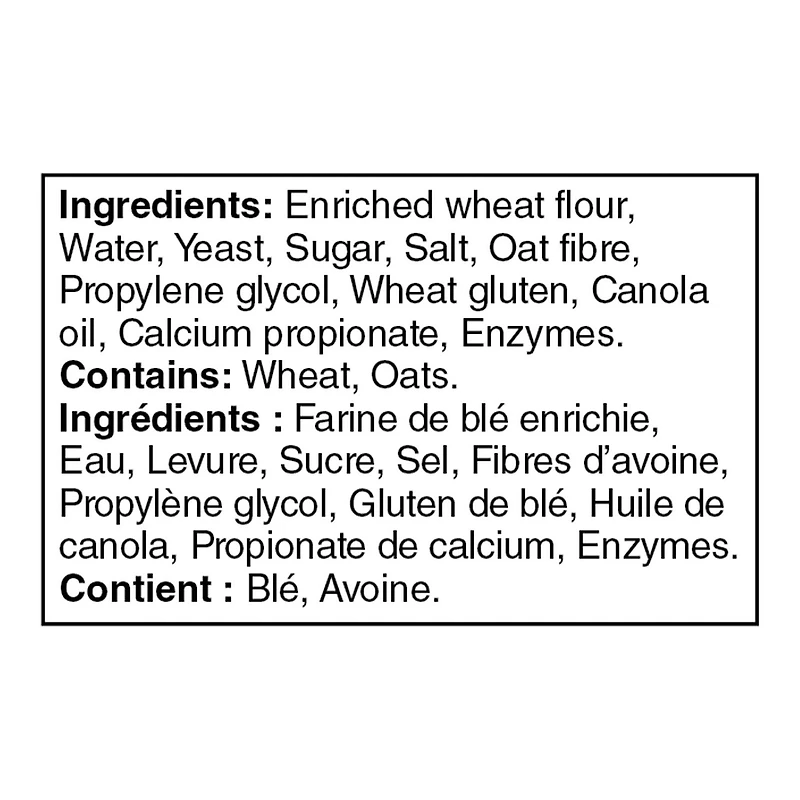Pita blanc de style arabe Mon marché fraîcheur 5 morceaux, total de 330 g