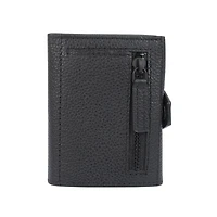 R70 Triptyque Compact À Deux Volets, Anti-Rfid Étui pour cartes triptyque.