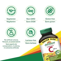 Jamieson Chewable Vitamin C Mixed 3 Flavours 500 mg Tablets Value Size, 330 Chewable Tablets