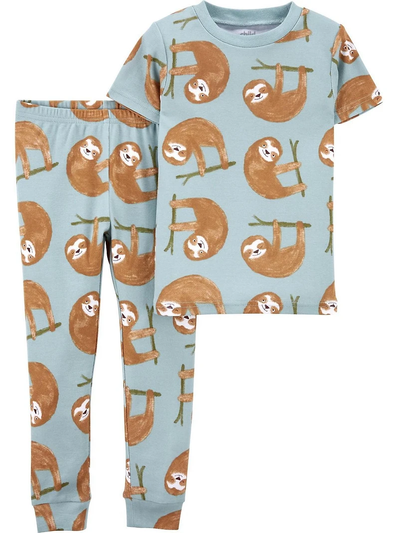 Pyjama 2 pièces pour bébé Coton Garcon Child of Mine made by Carter’s – Paresse