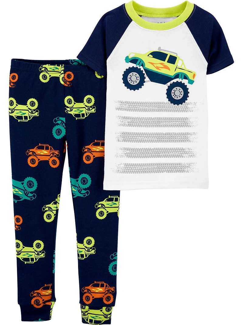 Child of Mine made by Carter's Infant Boys' 2-piece Pyjama - Trucks