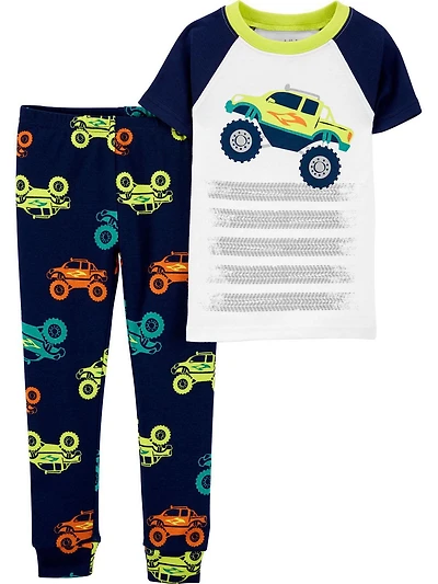 Child of Mine made by Carter's Infant Boys' 2-piece Pyjama - Trucks