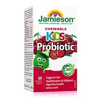 Jamieson comprimés a croquer probiotique enfants, 5 milliards UFC, cerise, 60 comprimés