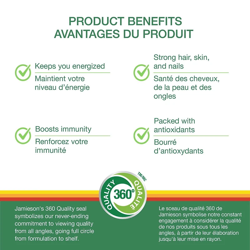 Jamieson 100% Complete Multivitamin for Women, 115 Caplets