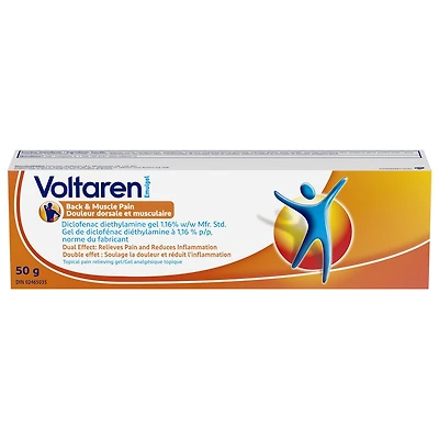 VOLTAREN Emulgel Back & Muscle Pain 50g, 50G