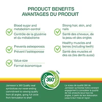Jamieson Multivitamine complète à 100 % pour femmes 50+ format économique 160 comprimés