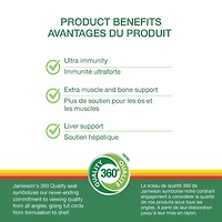 Jamieson Multivitamine complète à 100 % Max Force 115 caplets