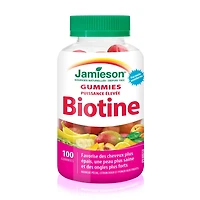 Jamieson High Potency Biotin 2,500 mcg Gummies, 100 Gummies