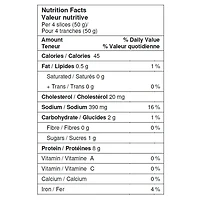 Poitrine de Poulet Cuitesous Emballage de Zabiha Halal