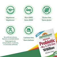 Jamieson Advanced Probiotic 10 Billion + Immune Support, 30 Capsules