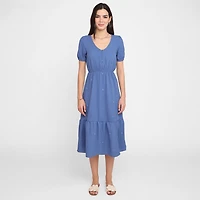 Devoted Women's, Embroidered Dress, Sizes XS-XL