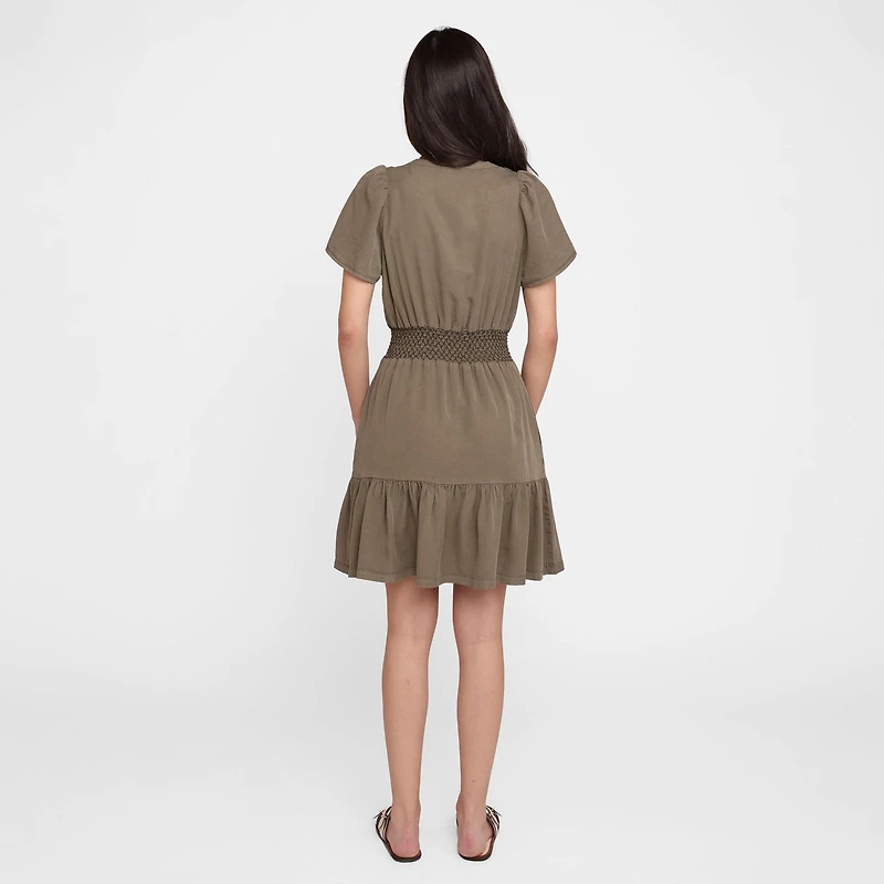 Devoted Women's, Tencel Smocked Dress Sizes XS-XL