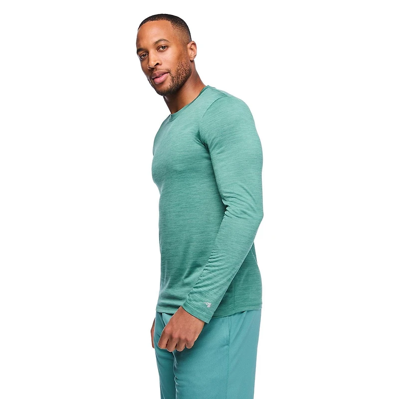 Athletic Works Men's Long-Sleeve Active T-Shirt