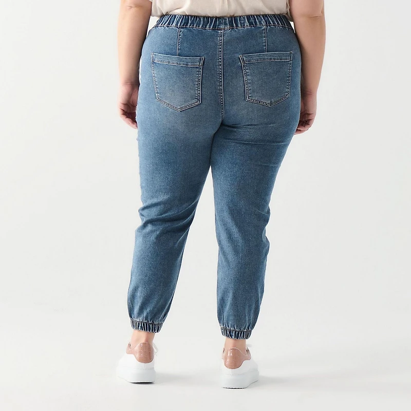 DV Pantalon de jogging à taille haute