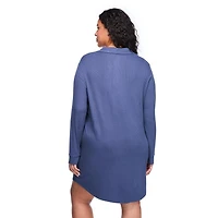 Chemise de nuit côtelée George Plus pour femmes