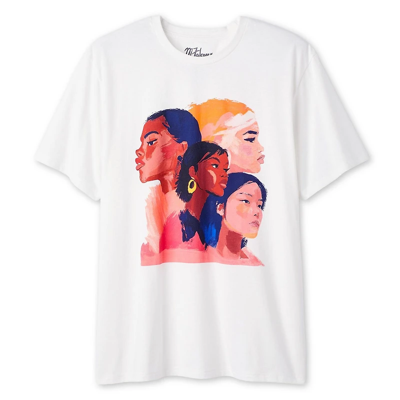 M. Falconer Women'S Plus International Day T-Shirt