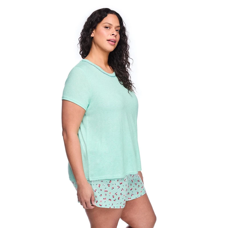 George Women's Plus Two Piece Pajama Set