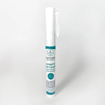 Natura Solutions Stylo vaporisateur nettoyant antiseptique pour les mains Nettoyant antiseptique pour les mains