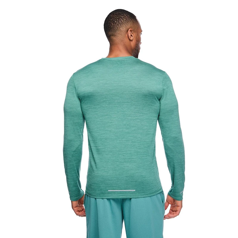 Athletic Works Men's Long-Sleeve Active T-Shirt