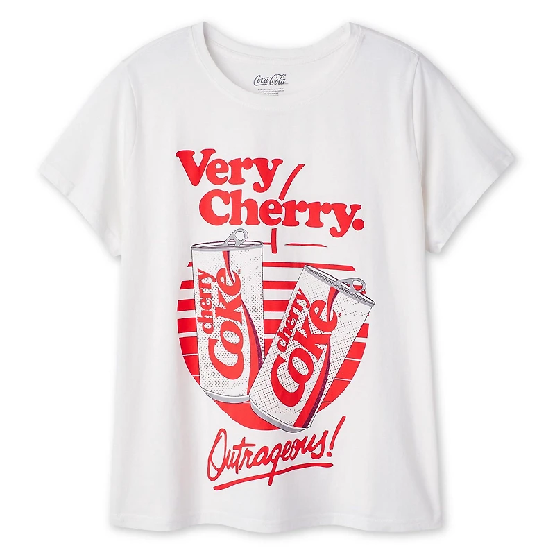 Coca-Cola Women's Plus Cherry Coke T-Shirt