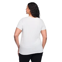 T-shirt à imprimé graphique The Rolling Stones Plus pour femmes