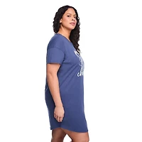 Chemise de nuit à encolure ras du cou George Plus pour femmes