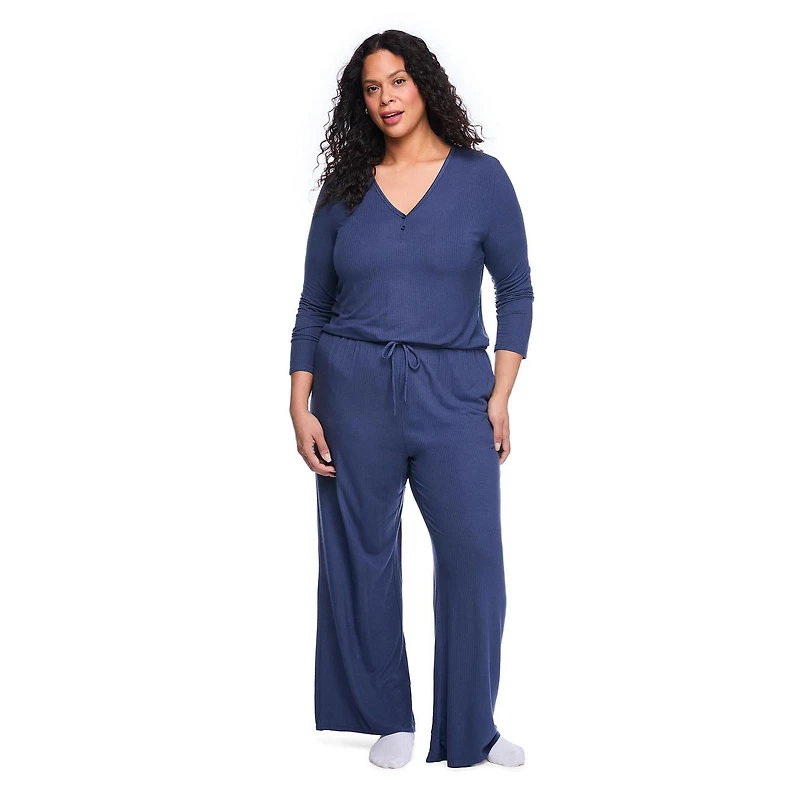 George Women's Plus Two Piece Pajama Set