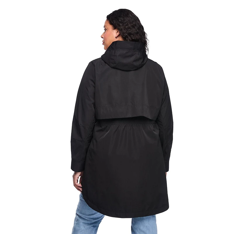 Imperméable avec capuchon George Plus pour femmes