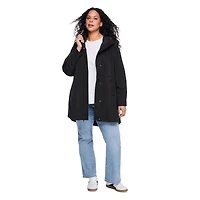 George Women's Plus Hooded Rain Coat