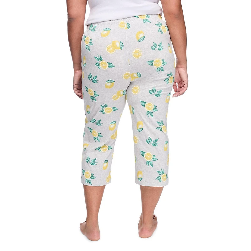 George Women's Plus Printed Sleep Capri