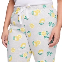 George Women's Plus Printed Sleep Capri
