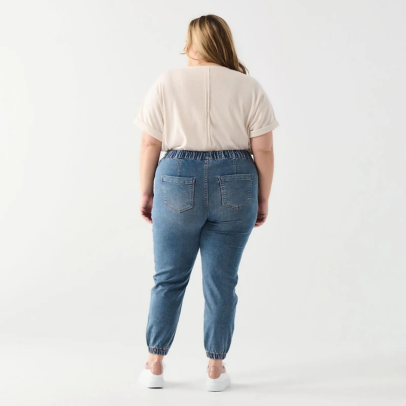 DV Pantalon de jogging à taille haute