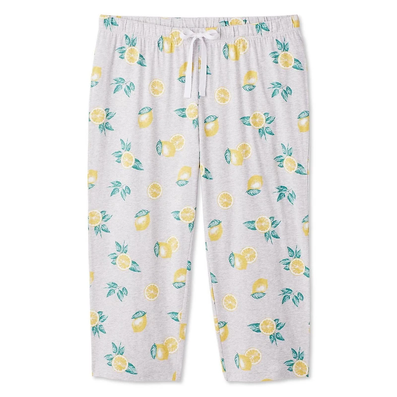 George Women's Plus Printed Sleep Capri
