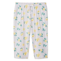 George Women's Plus Printed Sleep Capri