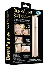 DermaLine 3 en 1 Epilateur 3 in 1