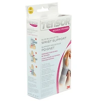 Support mince pour poignet Tensor(MC) pour femmes, poignet gauche, bleu pâle, taille unique