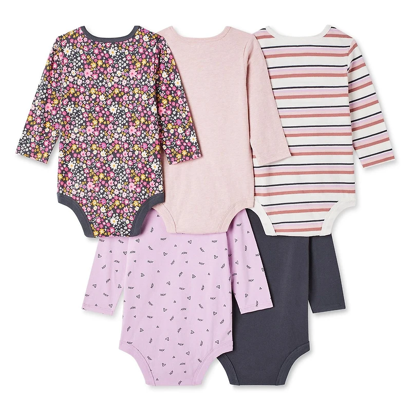 Lot de 5 cache-couches George pour bébés filles