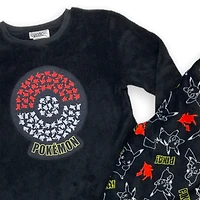 Pokemon Boy's 2-piece Long Sleeve Pajama Set with elastic waist band