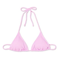 Haut de bikini avec nouettes No Boundaries pour femmes