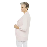 Cardigan long trompe-l'œil Penmans pour femmes