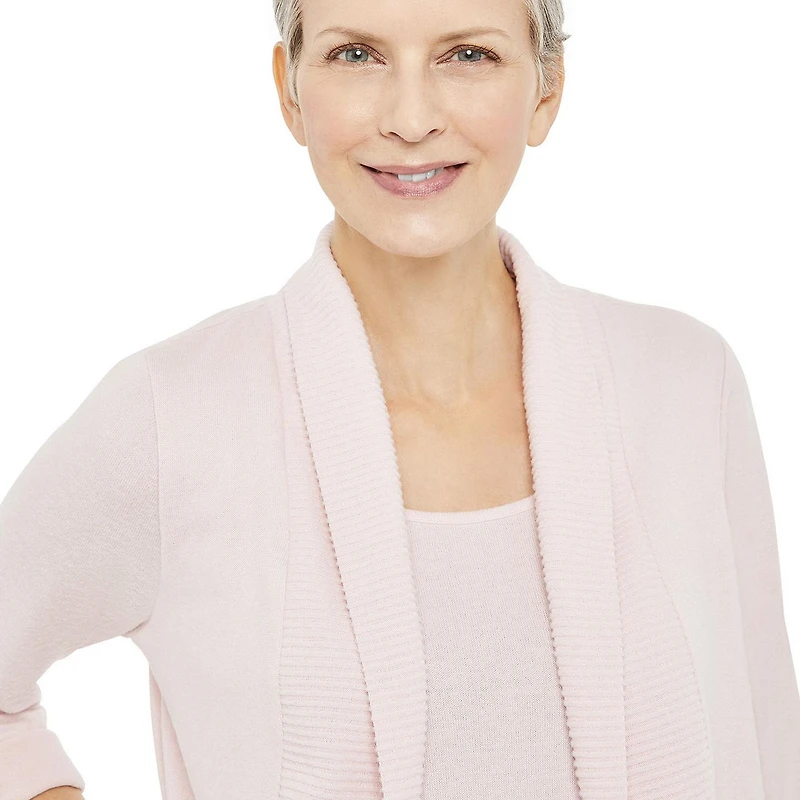 Cardigan long trompe-l'œil Penmans pour femmes