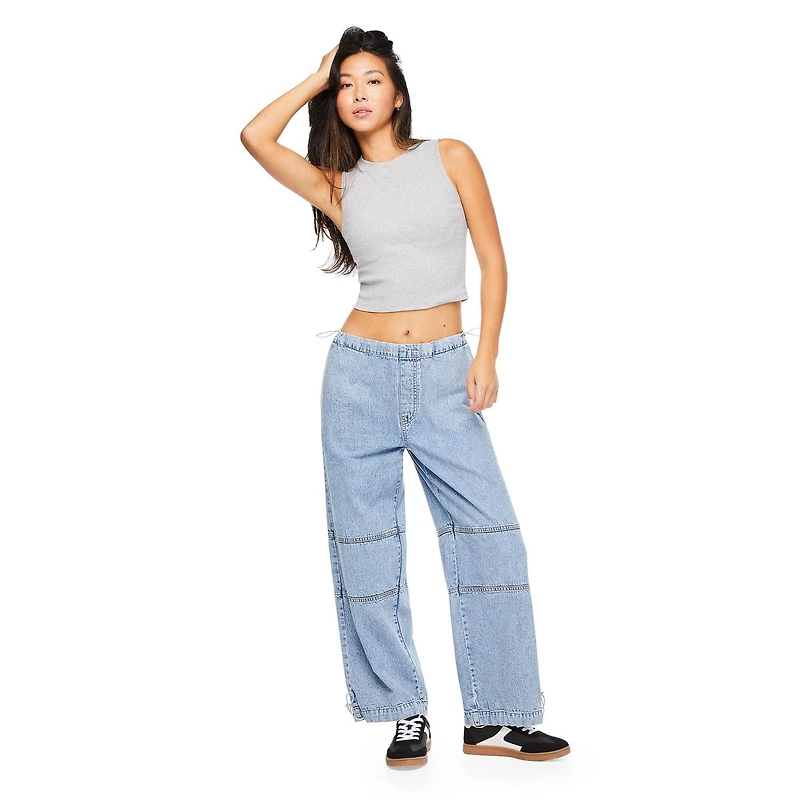 No Boundaries Women's Rib Tank Top