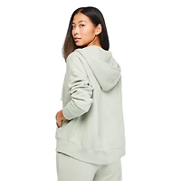 No Boundaries Women's Oversized Zip-Up Hoodie