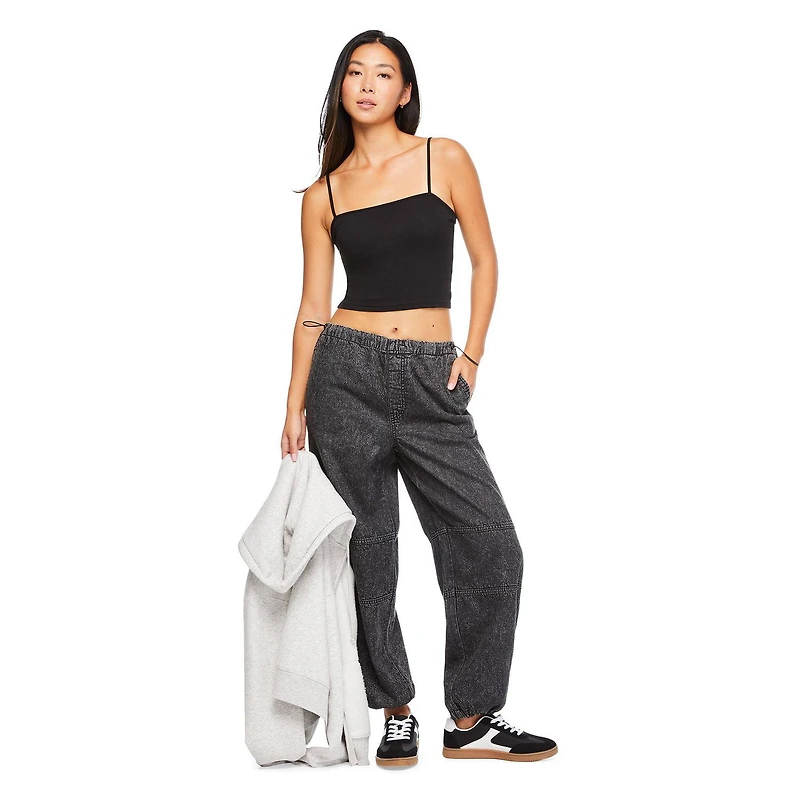 No Boundaries Women's Cropped Cami, Sizes XS-XXL