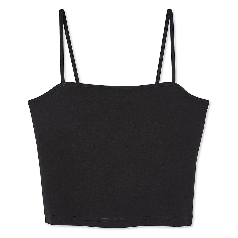 No Boundaries Women's Cropped Cami, Sizes XS-XXL