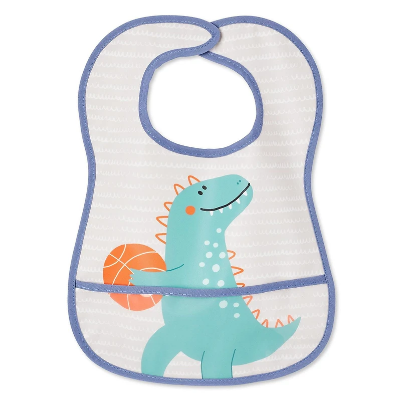 George Baby Easy Wipe Bib, Easy Wipe Bib