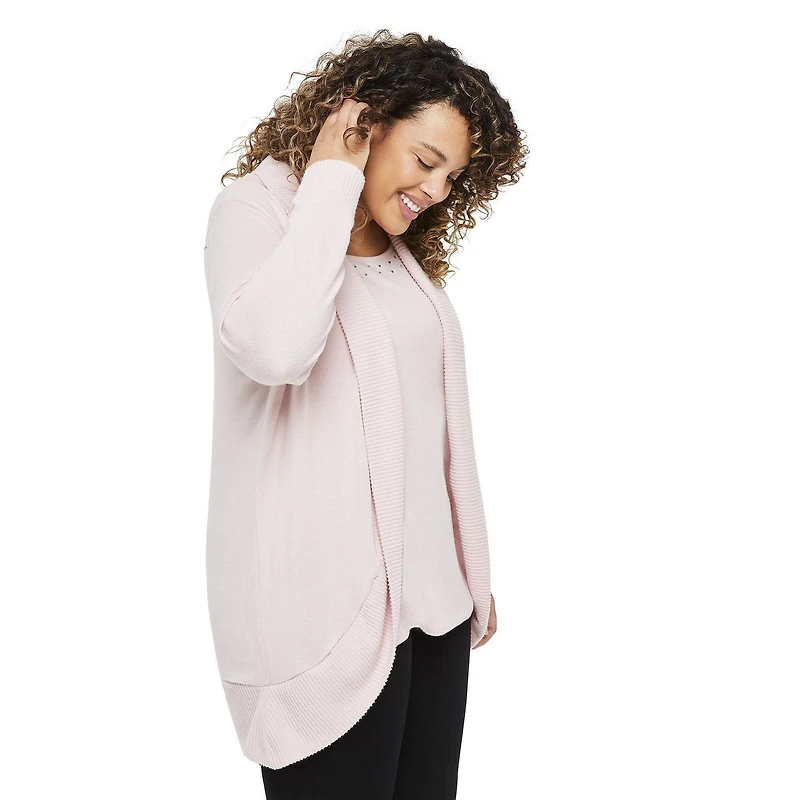 George Plus Women's Fooler Tank Cardigan