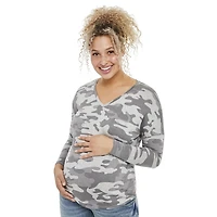 Haut avec manches chauve-souris Paisley Sky Maternité