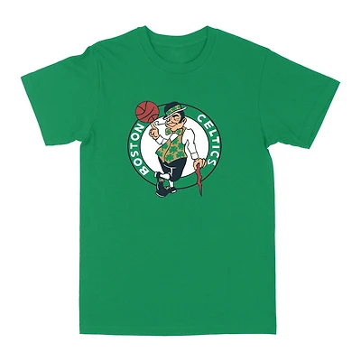 T-shirt vert avec logo Boston Celtics sous licence officielle NBA